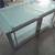 FREE TV STAND TELEVISION TABLE GLASS CHROME MAXIM 10 thumbnail