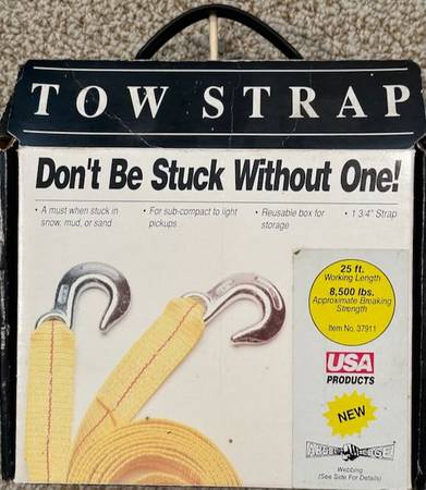 Tow Strap 25’ NEW 1