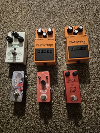 Pedals, guitar fs/ft 1