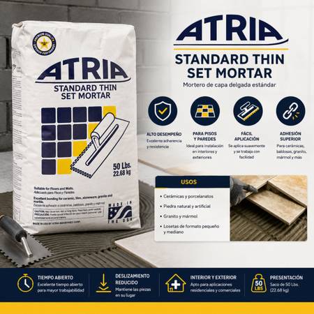 Thin set mortar 1
