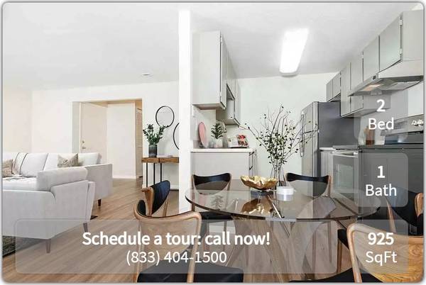 $1,916 / 2br - 925ft2 - 2 BR, 1 BA. Bring your pets! They will love it here! Visit us today! (University Place - University Village Shopping Center)63934291309315120