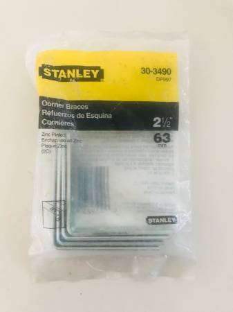 Stanley Corner Braces 2 1/2" 1