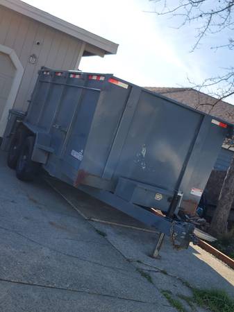 Dump Trailer For Rent 1