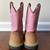 John Deere Western Boots Tan/Pink 10M US Toddler 2 thumbnail