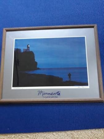Unframed print 'Twilight at Split Rock' 1
