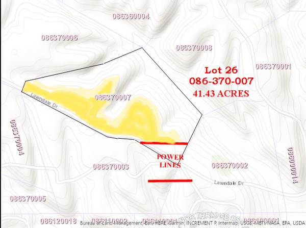$149,000 COTTONWOOD LOT 26 WITH 41 ACRES, VIEWS AND ACCESS (COTTONWOOD)63972383992450124