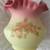 Fenton Rose Burmese Satin Custard Glass Vase from 1970s(uranium glass! 1 thumbnail