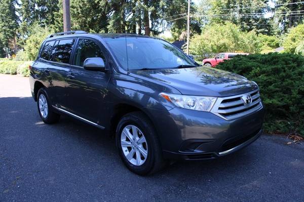 2012 Toyota Highlander Base 1-owner - $13,995 (Precios más bajos en Richs Car Corner)63623644217731121