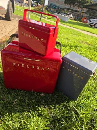 Lobster Red 24 Liter Gin Trunk Field Bar Cooler Box 1