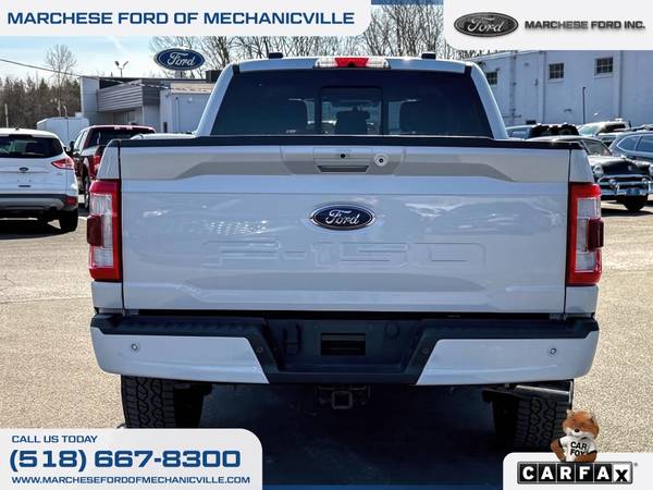 2022 Ford F150 F 150 F-150 Lariat 4x4SuperCrew 65 ft SB PARA - $52,900 (1003 Hudson River Rd Mechanicville, NY 12118)63622560343297123