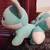 Anime Palace Five Tail Kitsune Fox Plush Teal 2 thumbnail