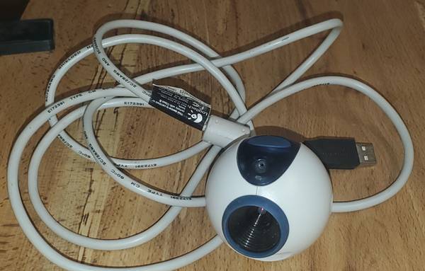Logitech 8K89 PC VIDEO CAMERA for Home & Office #861080-0000 1