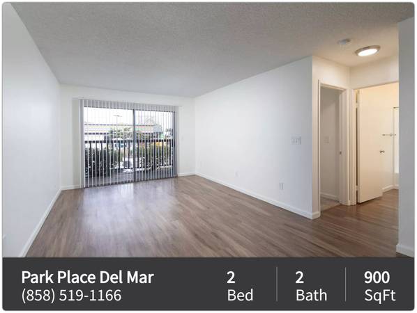 $2,995 / 2br - 900ft2 - Is this too good to be true? The perfect location in Del Mar (Del Mar - San Diego)63701665877891122