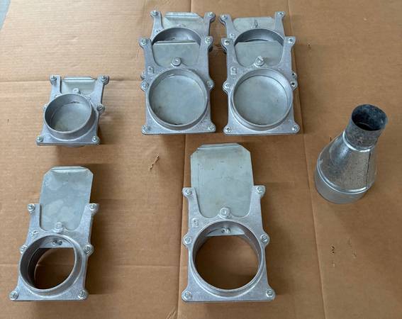 Woodworking Dust Collection — Aluminum Blast Gates — 7+ 1
