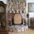French Antique Tapestry Fireplace screen -Ecran Cheminee = Wood frame. 9 thumbnail