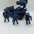 Halo Mega Bloks Blue Series Rockethog Set #97159 99% w/ 3 Figures 2 thumbnail