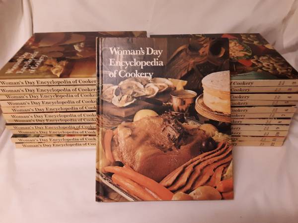 Vintage Women's Day Encyclopedia of Cookery 23 Set 1