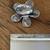SILVER FLOWER RING, PEWTER COW PIN, EARRINGS, NECKLACES, LOVE KEY RING 3 thumbnail