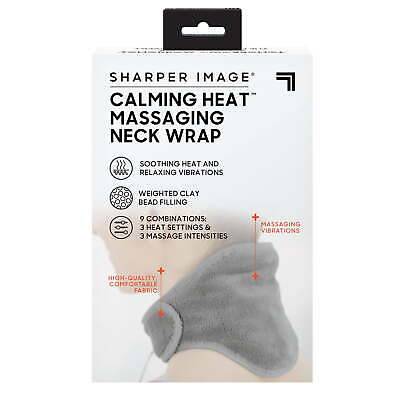 Sharper Image Calming Heat Massaging Neck Wrap 1