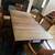 Room and Board Cherry wood extension dining room table, and 6 cushion 9 thumbnail