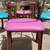 Beautiful Post Modern 1980's Metal Dining Set 7 thumbnail