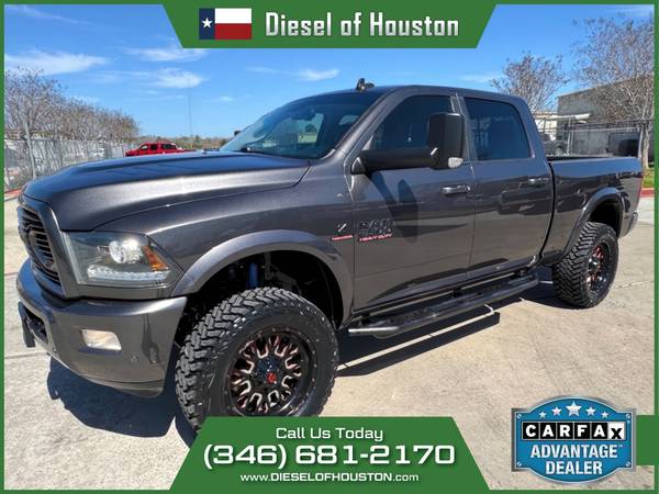 2018 DODGE RAM 2500 LARAMIE 4X4 6.7L CUMMINS DIESEL ELEVADO - $31,995 (DIESEL DE HOUSTON)63621099900161120