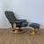 Stressless Mayfair Reclining Leather Chair + Ottoman 1 thumbnail