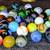 Vintage antique lot of 40 glass toy collector marbles 3 thumbnail