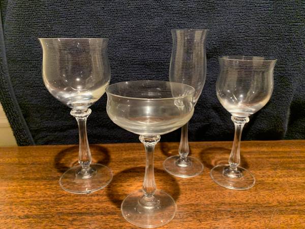 Mikasa Crystal Stemware 1