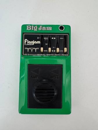 Multivox Big Jam Flanjam Flanger (Not Working For Repair) Guitar Pedal 1