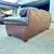 FREE DELIVERY 🚚  Arhaus furniture Real Leather brown, Couch, sofa 5 thumbnail