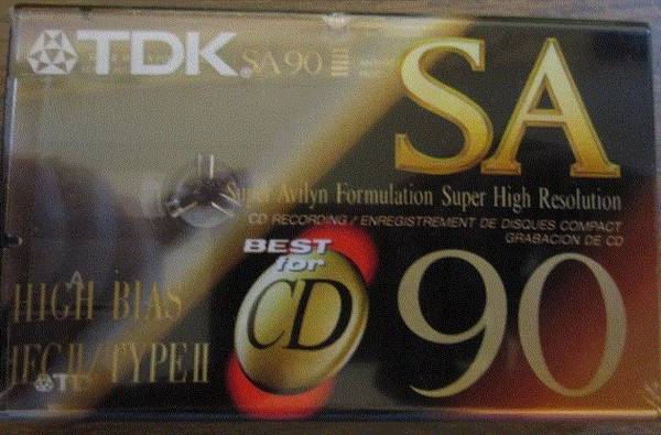 New Sealed 2 Pack TDK SA90 SA 90 Cassette Tape 1