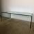 1980s Italian Waterfall Glass Coffee Table 4 thumbnail