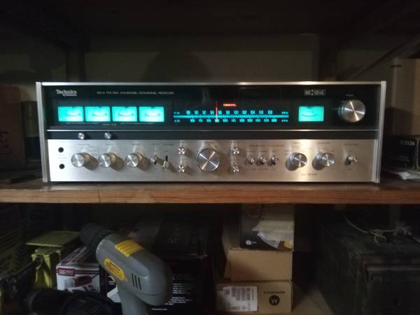 Technics quad amp - electronics - by owner - sale - craigslist