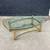 Italian Mid-Century Modern Brass Horn Style Coffee Table, c.1970’s 3 thumbnail