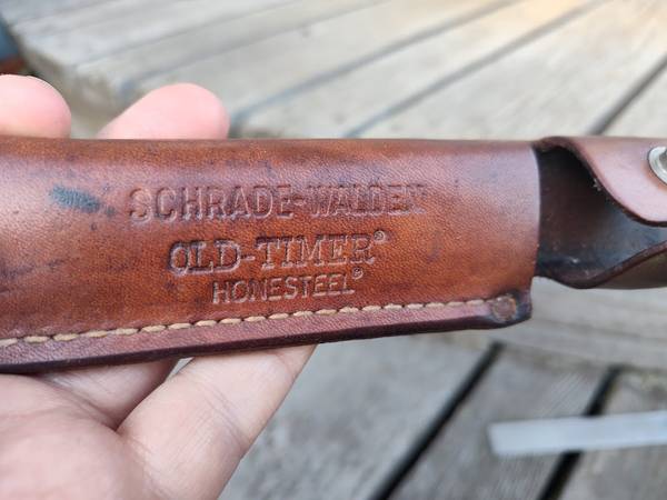 Schrade Old Timer Honesteel knife sharpener - $30 (Junction City)62970103351683122