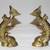 Pair of Vintage Brass Dolphin Fish Figurines 1 thumbnail