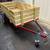 4x8 Folding Utility Trailer – Removable Sides – Treated Wood Deck 3 thumbnail