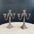 Pair of Neoclassical Silver-Plate Corinthian Column Candelabras, c.194 1 thumbnail