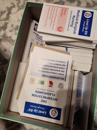 Level up flash cards nursing 1
