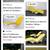 1960s LE BARRON FIBRELLA LOUNGE CHAIRS (PAIR) AQUA & YELLOW 5 thumbnail