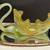 Vintage Sooner glass swan bowl centerpiece 1 thumbnail