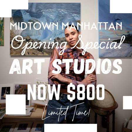 $800 / 111ft2 - LIMITED TIME DEAL: $800 ART STUDIOS IN MIDTOWN AVAILABLE NOW! (Midtown)63816553532545120