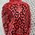 8”’ Chinese Cinnabar Vase with Brass Liner 15 thumbnail