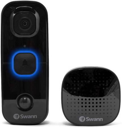 Swann Buddy Video Doorbell, 2 Piece Set #3898 1