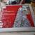 6.5' Christmas Tree NIB Flocked white and colored Lights 2 thumbnail