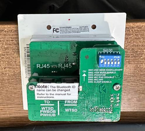 ATLASIED WTSD-MIX31K Analógico de Pared para Interior/Exterior 3x1 Mic/Línea/BT/Mezclador - $99 (Se venden 4 (cuatro) unidades usadas del modelo AtlasIED WTSD-MIX31K Ind)63471470586625123