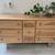 Mid century modern solid wood dresser | sideboard 12 thumbnail