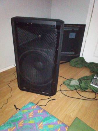 Peavey Dark Matter DM 115 1000W Powered Speaker 1