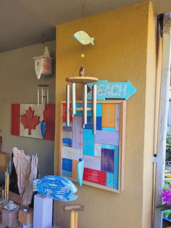 Handcrafted wind chimes 1